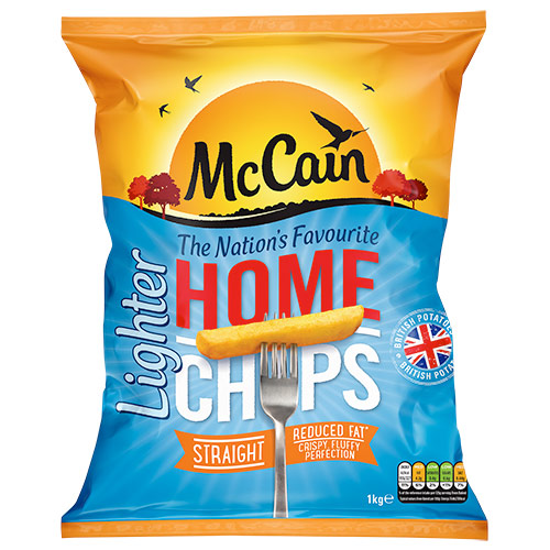 Lighter Home Chips | Fat Oven Chips | McCain