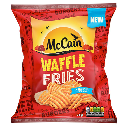 Waffle Fries | Lattice Cut Potato Fries | McCain Foods