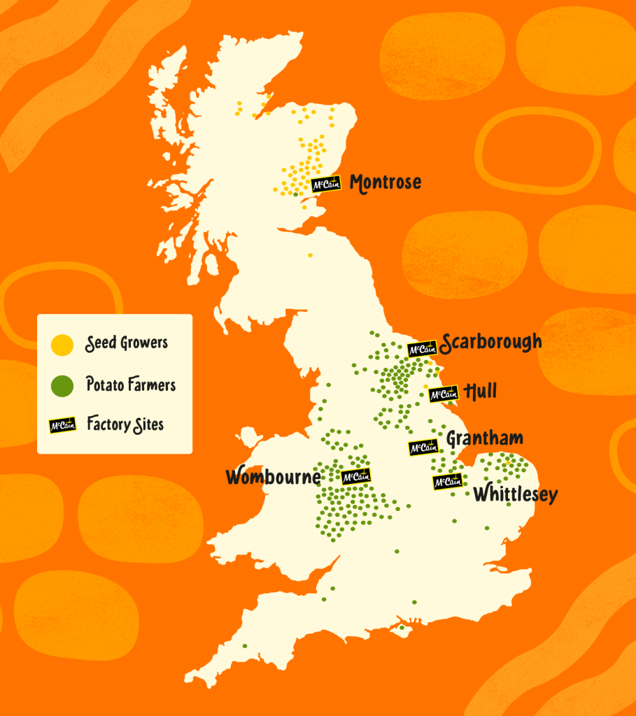 Grower and Factory Locations