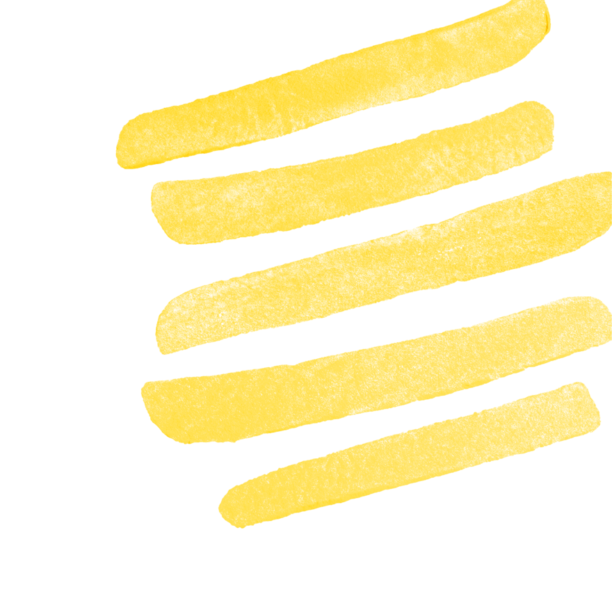 Straight Chip Yellow Light Decoration