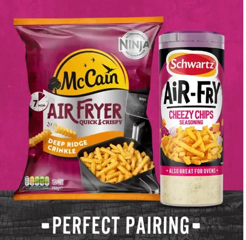 Cooking Only with Our Air Fryer | McCain x Schwartz