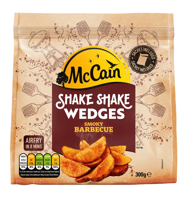 Shake Shake Wedges Smoky Barbecue Pack Shot