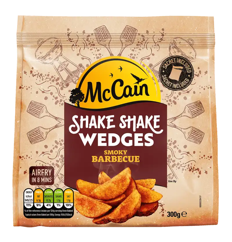 Shake Shake Wedges Smoky Barbecue Pack Shot