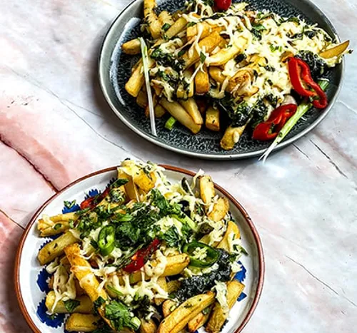 Zesty Cheese & Chutney Loaded Chips