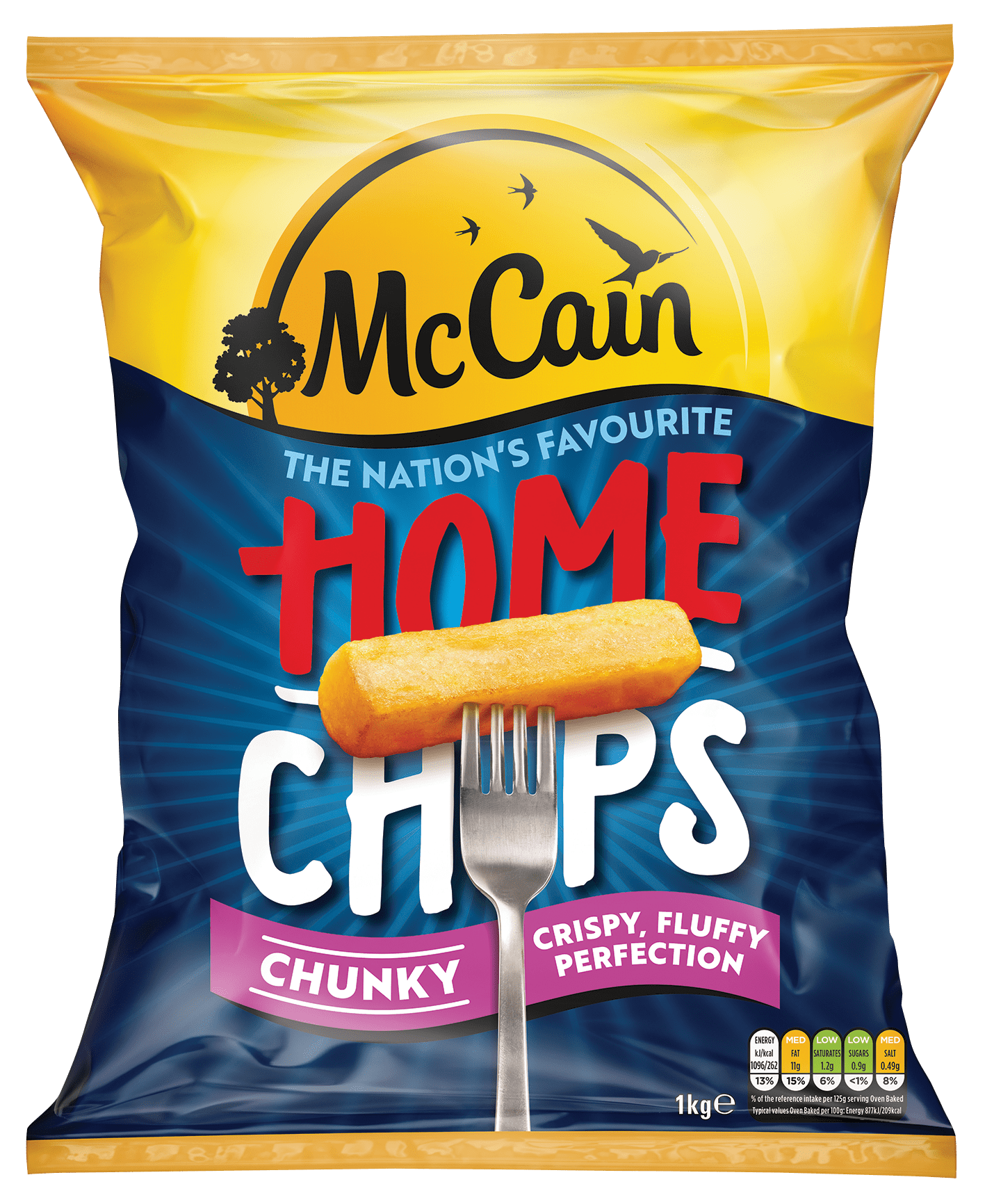Home Chips Chunky Pack Shot