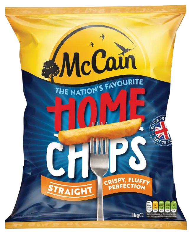 Home Chips Straight Cut Pack Shot