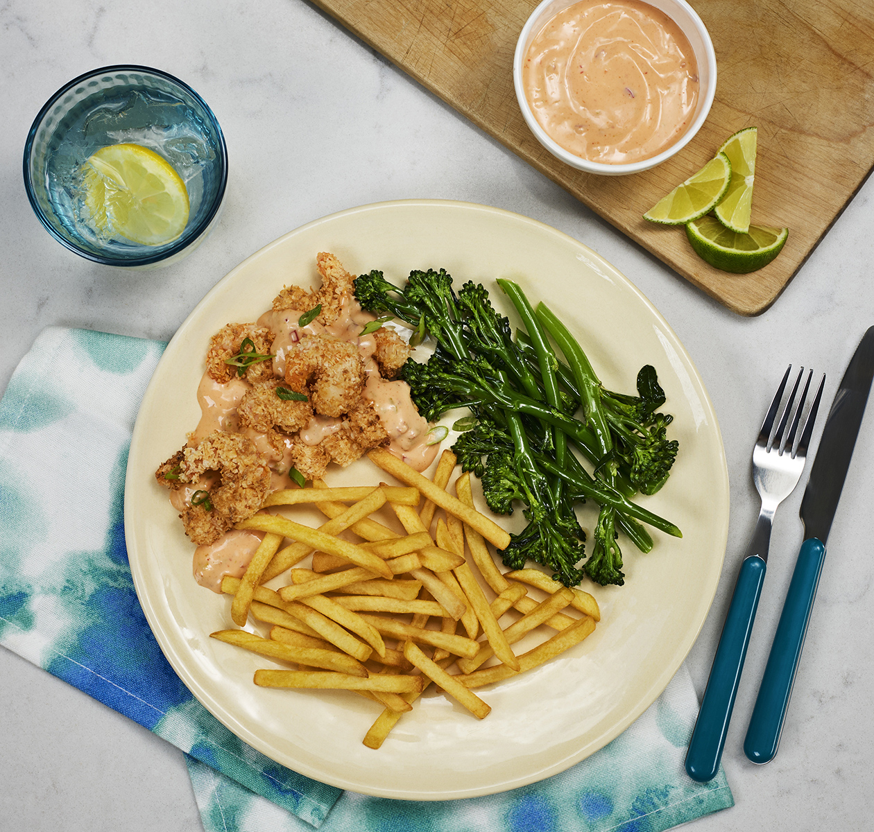 Coconut Prawns with Bang Bang Sauce