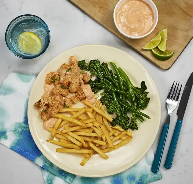 Coconut Prawns with Bang Bang Sauce