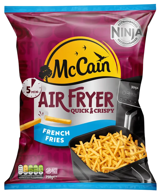 Air Fryer French Fries Pack Shot