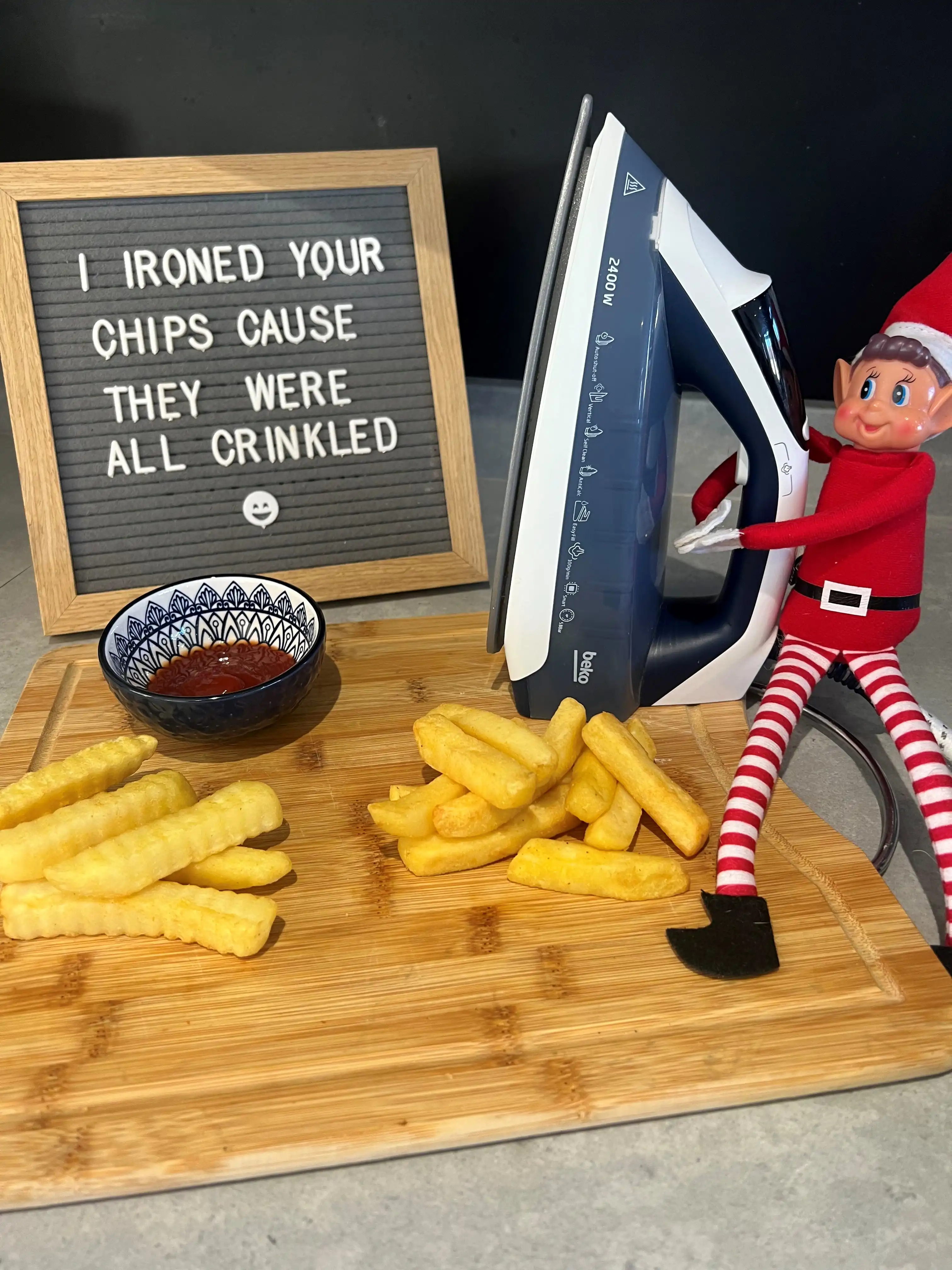 Elf Crinkle Chips