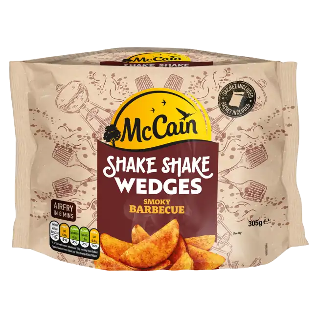 Shake Shake Wedges Smoky Barbecue Pack Shot