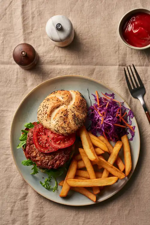 Mccain Veggieburgernakedchips 452