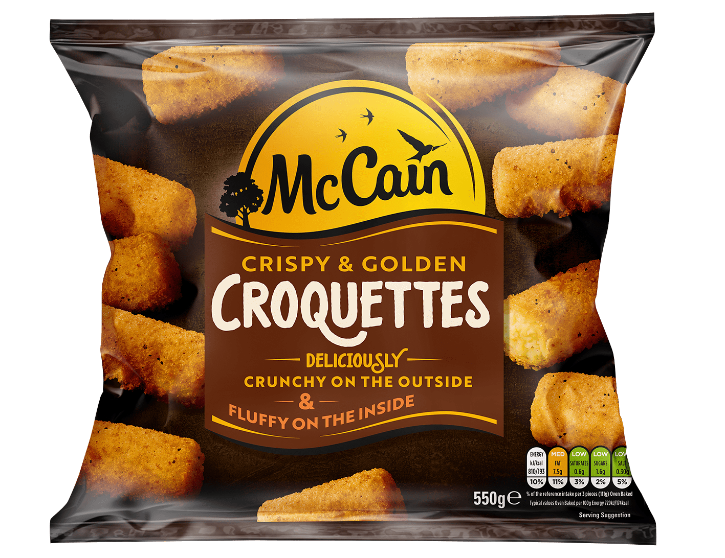 Potato Croquettes Pack Shot