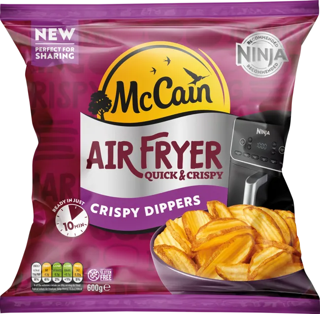 Air Fryer Crispy Dippers Pack Shot