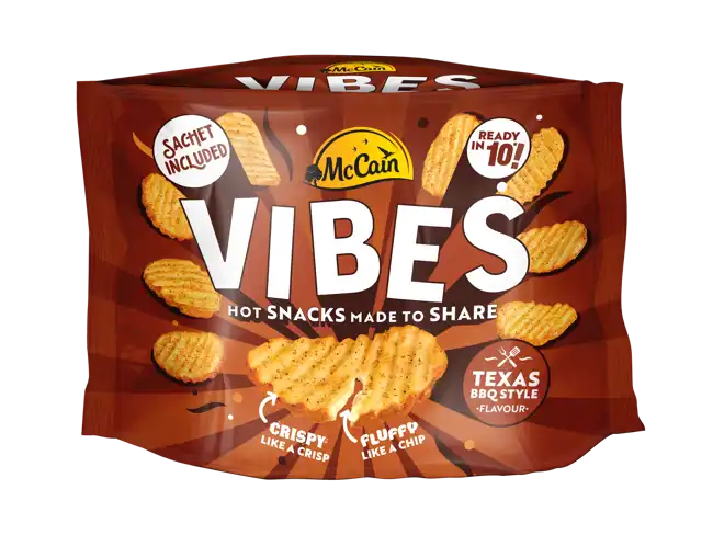 Vibes BBQ Hot Potato Snack Pack Shot