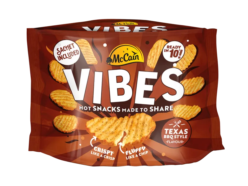 Vibes BBQ Hot Potato Snack Pack Shot
