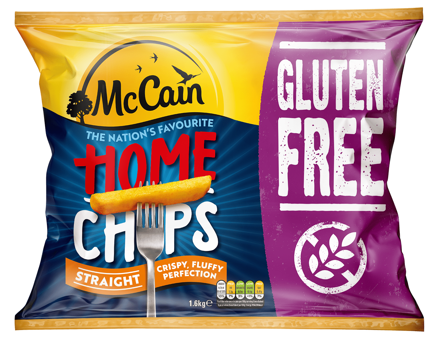 Home Chips Gluten Free Pack Shot