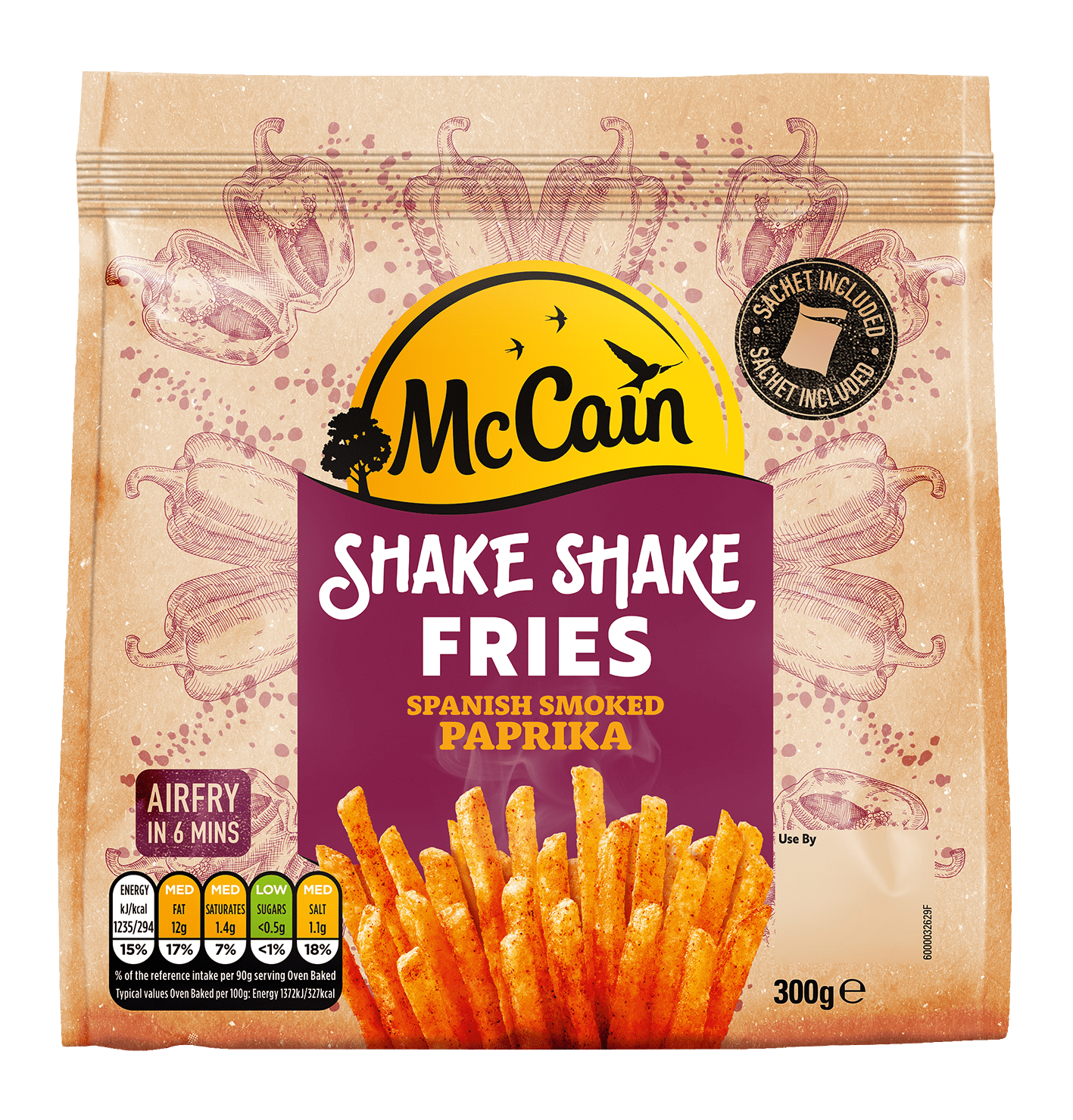 Shake Shake Fries Paprika Pack Shot