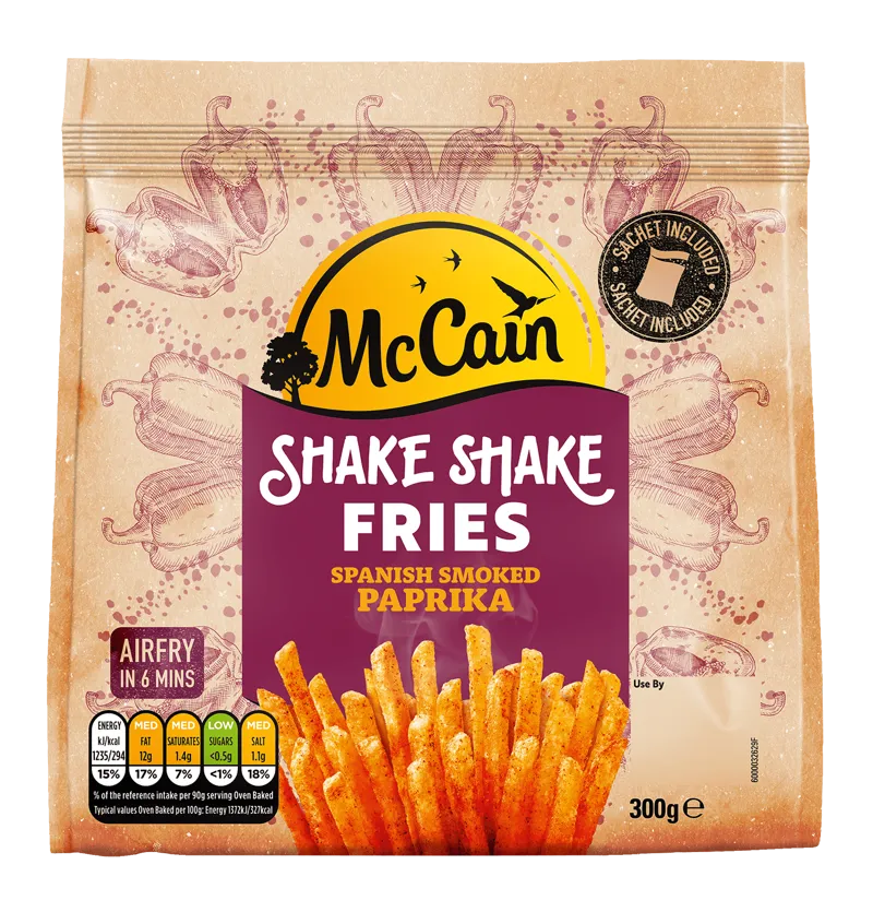 Shake Shake Fries Paprika Pack Shot