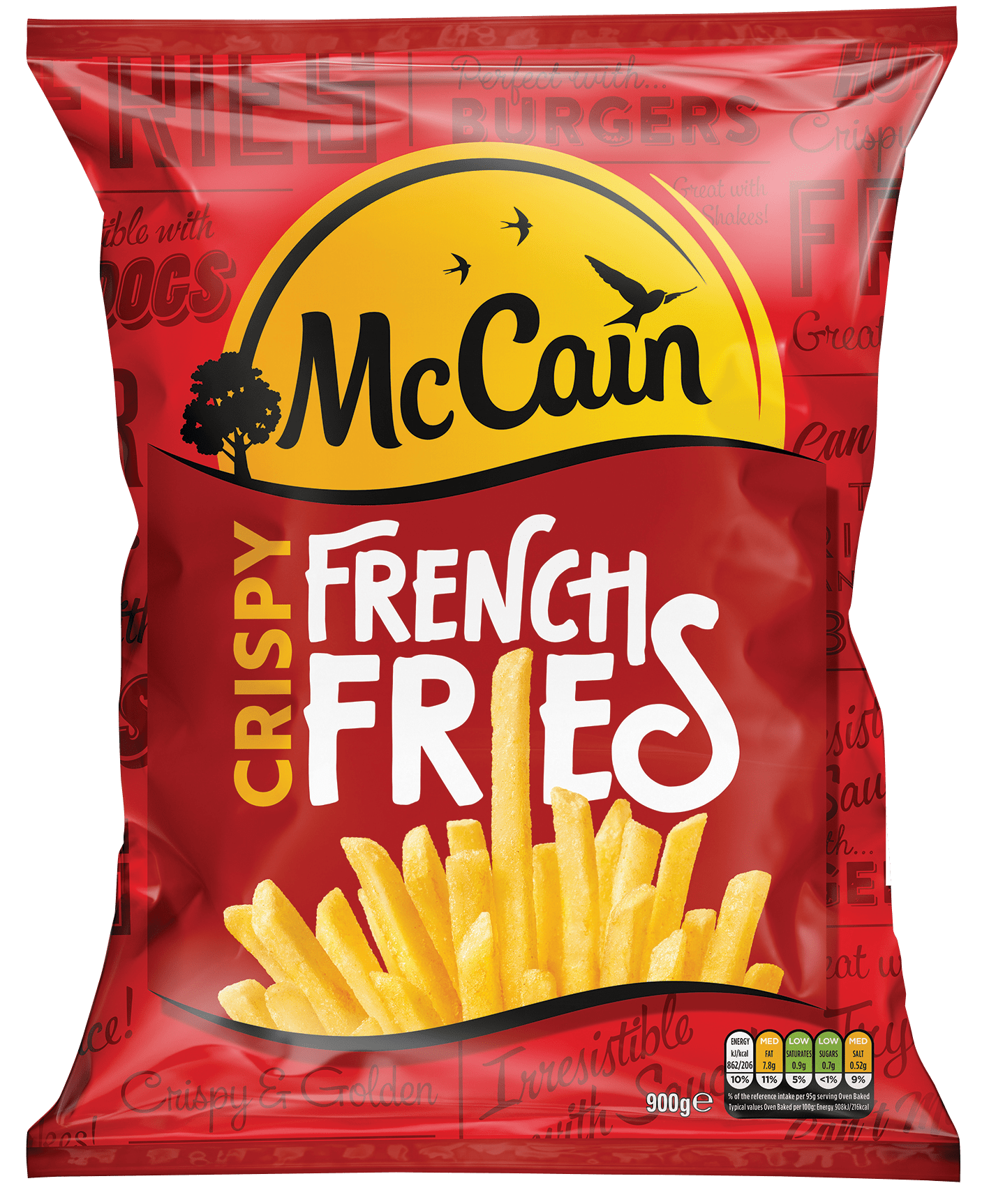 Crispy French Fries Pack Shot