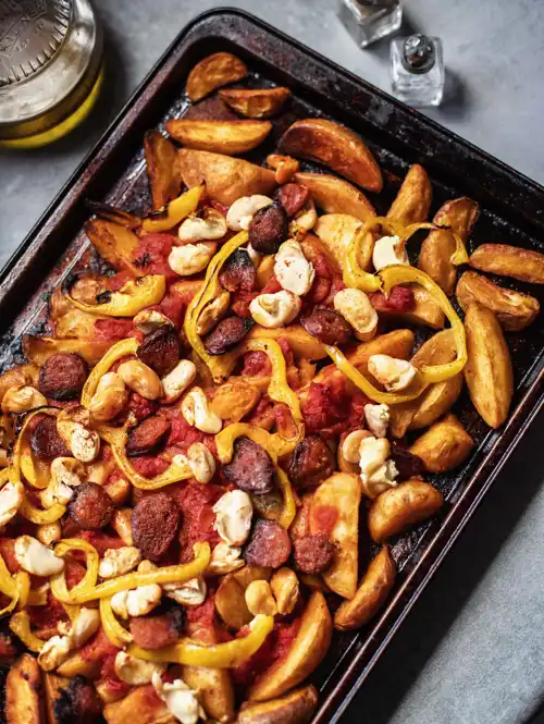 Wedges Tray Bake Min