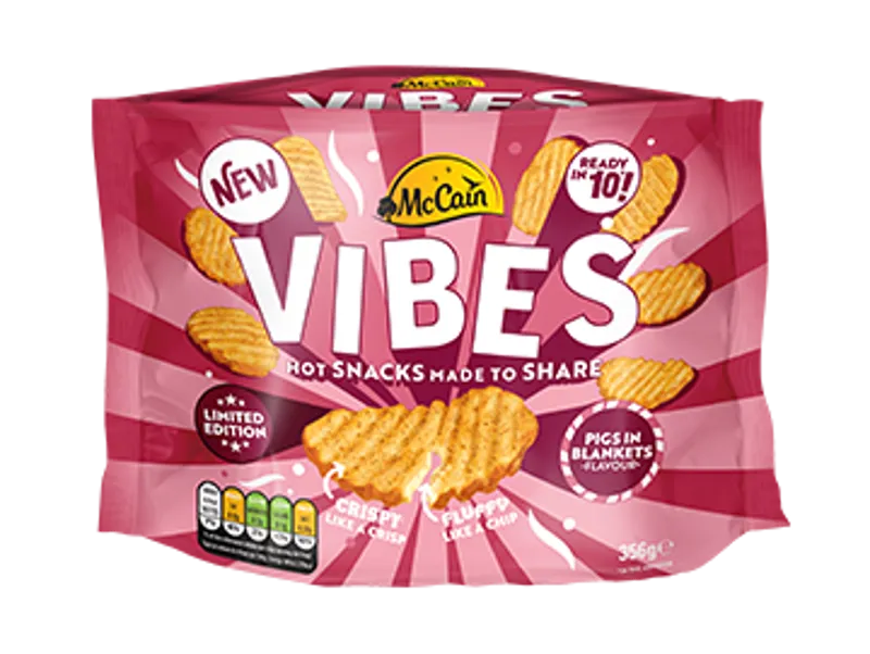 Vibes Pigs in Blanket Hot Potato Snack Pack Shot
