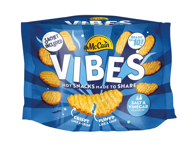Vibes Salt & Vinegar Hot Potato Snack Pack Shot