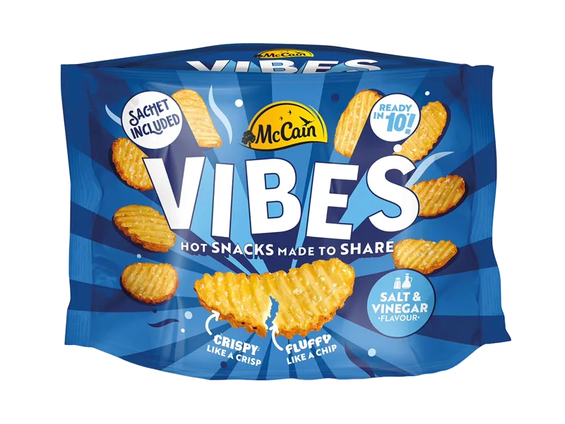 Vibes Salt & Vinegar Hot Potato Snack Pack Shot