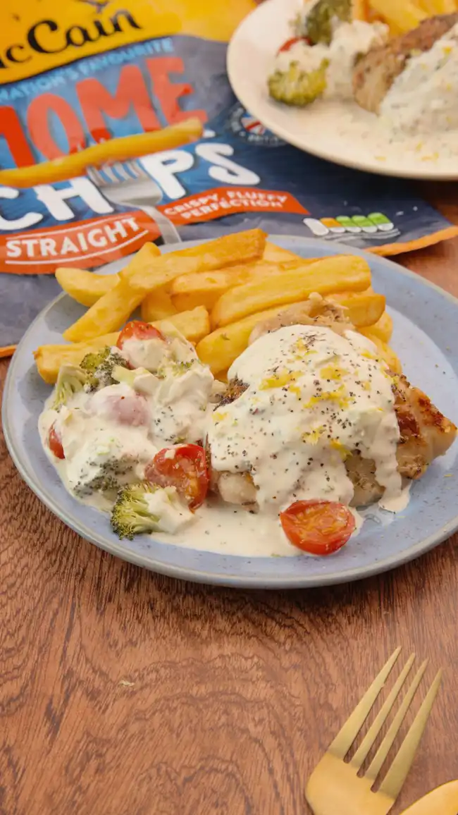 Creamy Boursin Chicken & Chips 