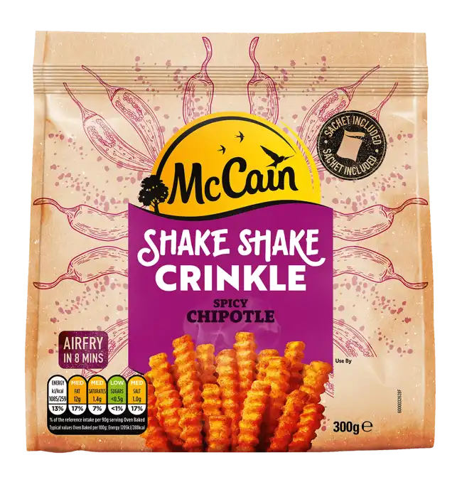 Shake Shake Deep Ridge Fries Chipotle Pack Shot
