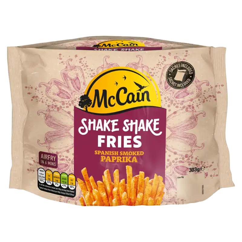 Shake Shake Fries Paprika Pack Shot