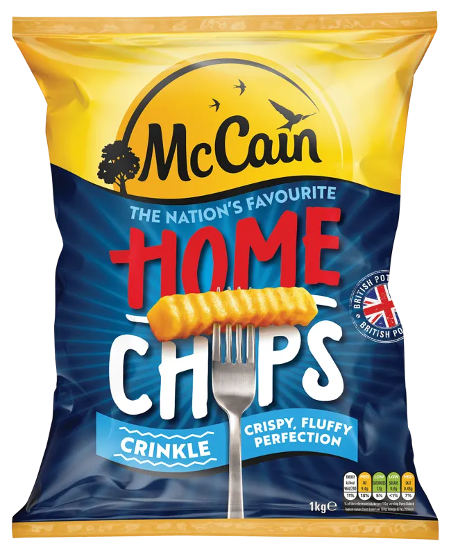 Home Chips Crinkle Cut Pack Shot