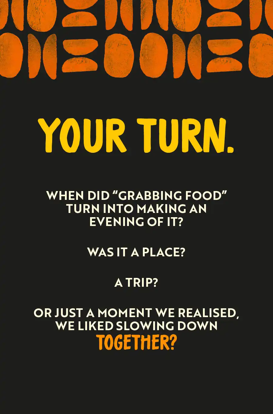 Gastro Dinner Chat Card 7