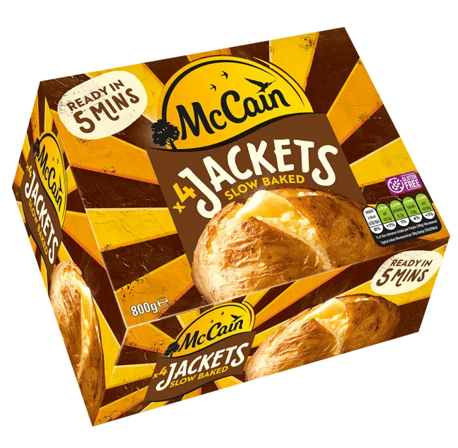 Baked Jacket Potatoes Pack Shot