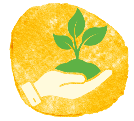 Sustainability List Item Hand And Plant