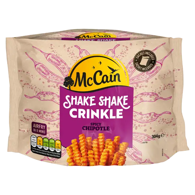 Shake Shake Deep Ridge Fries Chipotle Pack Shot