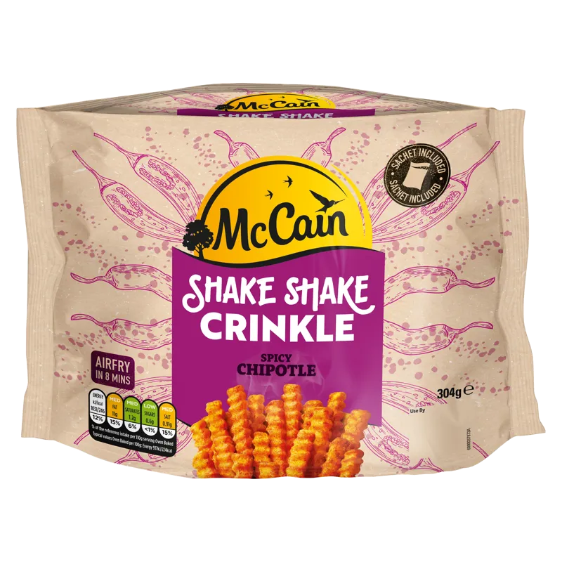 Shake Shake Deep Ridge Fries Chipotle Pack Shot