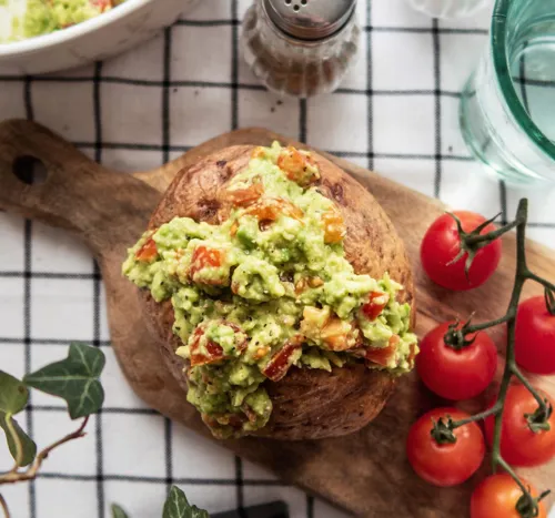 Guacamole Loaded Jacket Potato
