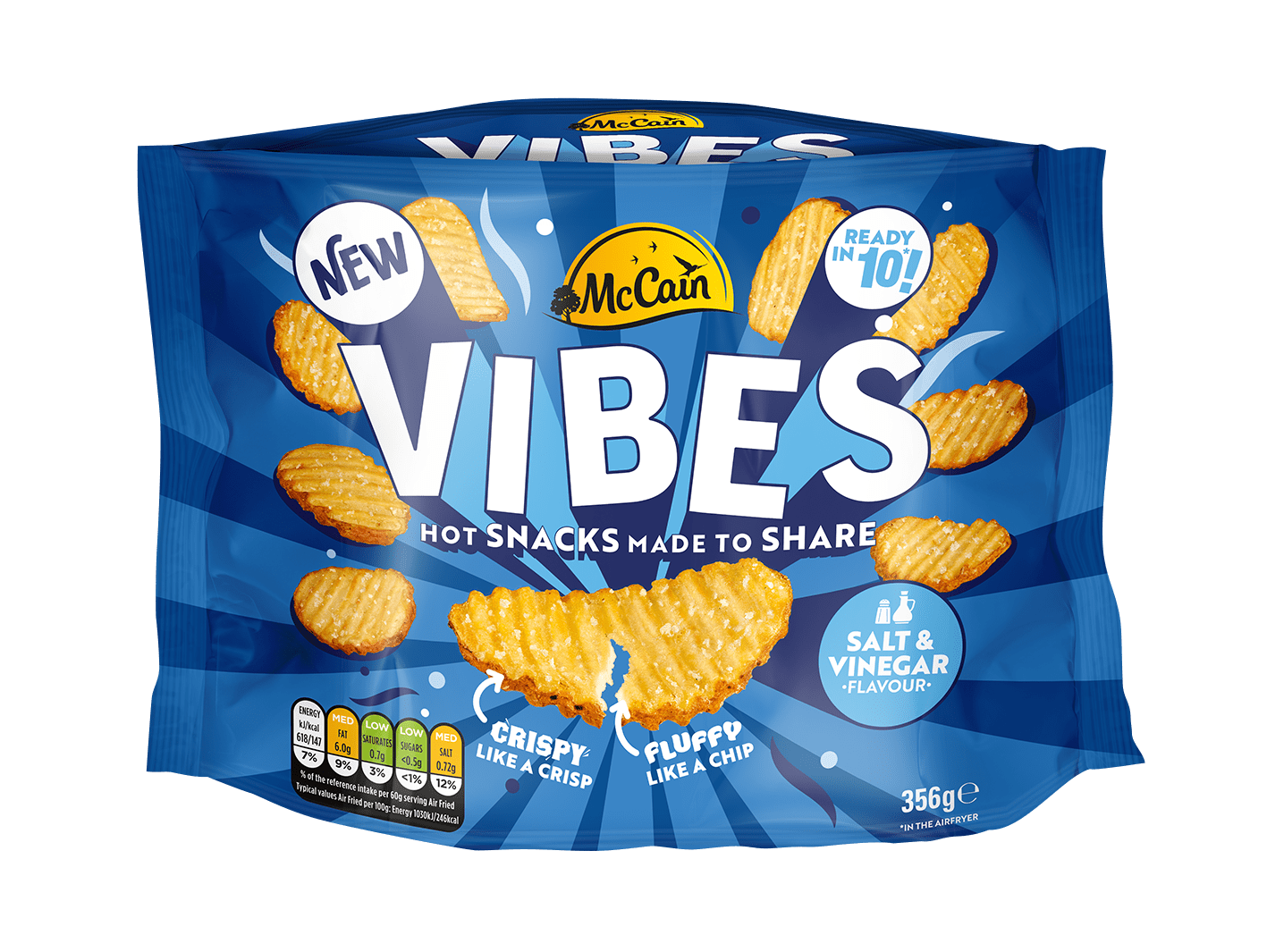 1000012868 Vibes Salt & Vinegar Hot Potato Snack