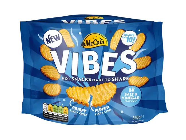 Vibes Salt & Vinegar Hot Potato Snack Pack Shot