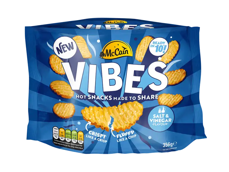 Vibes Salt & Vinegar Hot Potato Snack Pack Shot